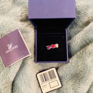 Authentic Swarovski Crystal 3-Ring Set